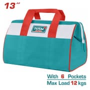 Total THT261325 Tool Bag 13-Inch Fabric Tool Bag product image