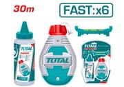 TOTAL Heavy Duty Chalk Line Reel 30m – X6 Faster Retraction product image