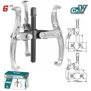Total THTGP366 6-Inch Heavy-Duty Three Jaws Puller product image