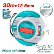 Total TMT11306 Steel Measuring Tape 30M – Heavy-Duty Steel Reel Tape product image