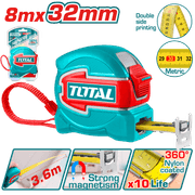 Total TMT80832M Steel Measuring Tape 8m x 32mm product image