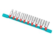 Total THT1411023 | 1/4" Socket Set 10pcs (5–14mm) product image