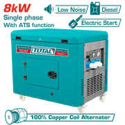 Total TP280001-1 Diesel Generator – 8 kW product image