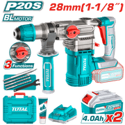 Total TRHLI202882 20V Cordless Rotary Hammer product image