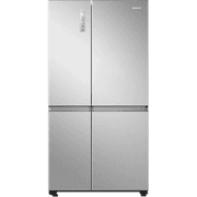 Hisense Side by Side Refrigerator - 632L Capacity - Total No Frost with Inverter Motor & Modern Silver Design product image