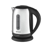 Conti Stainless Steel Electric Kettle 1.7L - Durable Rust-Resistant Body, Auto Shut-Off, and 360° Swivel Base product image