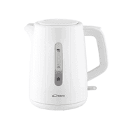 Conti Electric Kettle 1.7L - 2200W, Model CK-6009-WH, Classic White Design, Auto Shut-Off, and 360° Cordless Swivel Base product image