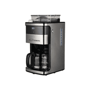 Conti Filter Coffee Maker with Integrated Grinder - 1.2L Capacity, LCD Digital Display, Adjustable Grind Settings, and Programmable Timer product image