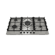 Conti 90cm Built-In Gas Hob 5-Burner with Cast Iron Supports CGH 9502 C IX - Stainless Steel product image