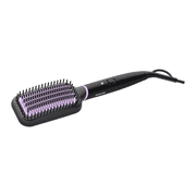 Philips Heated Straightening Brush - ThermoProtect Technology, Extra Wide Design, Ceramic Tourmaline Coating, 2 Heat Settings - BHH880/03 product image