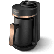 Philips 5000 Series Turkish Coffee Maker - 4-Cup Capacity, Anti-Spill Technology, Dual-Sided Pot, & Smart Alerts - HDA150/62 product image