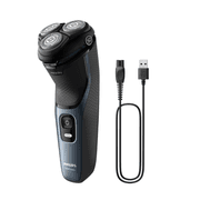 Philips Shaver Series 3000 - Wet & Dry Electric Shaver, PowerCut Blades, 5D Pivot & Flex Heads, 60 min Runtime - S3144/00 product image