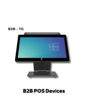 Premium Full Metal 15.6-Inch All-in-One POS Touch Screen Terminal Intel Core i5 8GB RAM 256GB SSD Windows 10 Gray product image