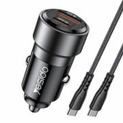 Yesido Y55 60W Dual Fast Car Charger (DUAL TC 60W Cable Included) product image
