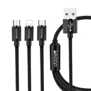 Yesido CA60 3-in-1 USB Charging Cable product image