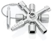Knipex TwinKey® Universal Control Cabinet Key 92mm | 00 11 01 product image
