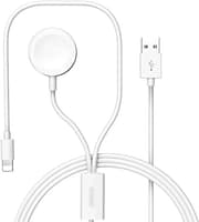 JOYROOM 2-in-1 Apple Watch Magnetic Charger and Lightning Cable | S-IW002S product image