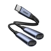 JOYROOM Audio-Transfer Series 2-in-1 Audio Adapter (Type-C to Dual Type-C) | SY-C03 product image