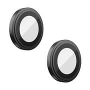 BLUEO NPB27 Original Metal Frame Lens Protector Glass for iPhone 15 (6.1″/6.7″) - Black product image