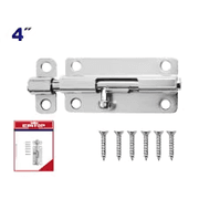 EMTOP EMCX2K04 4inch Chrome-Plated Tower Bolt product image
