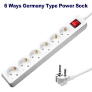 EMTOP EMEJ7306 – 6-Socket Power Extension Cord (1.4m) product image