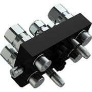 Faster P608-26 Hydraulic Male Coupling Plug - 3/4" BSP Internal Thread - Carbon Steel - High Pressure - Zinc-Nickel Plating - ISO Interchangeable product image