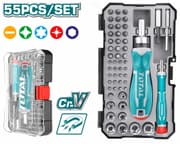 Total TACSD30556 55Pcs Screwdriver Bits Set product image