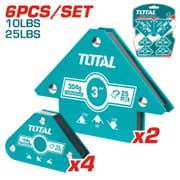 Total TAMWH6002 Magnetic Welding Holder Set – 6 Pieces product image