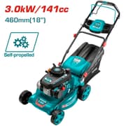 Total TGT141182 Gasoline Lawn Mower – 18" Cut, 4 HP Engine, Self-Propelled product image