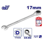 EMTOP ECSPAR171 17mm Ratcheting Combination Wrench product image
