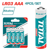 Total THAB3A11 Alkaline Batteries – AAA – 4PC product image