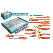 Total THKTV02H091 9pcs Insulated Hand Tools Set product image
