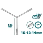 Total THYSW101214 Y-Type Socket Wrench 10-12-14mm product image