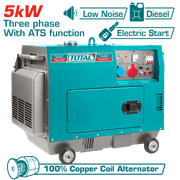 Total TP250003-1 Diesel Generator – 5 kW product image