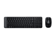 Logitech MK220 Wireless Keyboard and Mouse Combo - Compact Design - 2.4 GHz Reliable Connection - 24-Month Keyboard Battery Life - Black product image