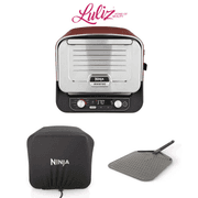 NINJA - Woodfire Electric Outdoor Oven, Artisan Pizza Maker and BBQ Smoker OO101UK product image