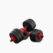 10kg Plastic Dumbbell Set product image