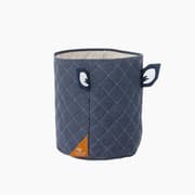 Lifetime Kidsrooms Blue Quilted Fabric Toy Basket product image