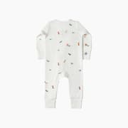 Snugbeenightwear cotton sleepsuit featuring playful dogs product image