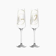 Leonardo Transparent Love Champagne Glasses product image