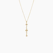 Soul Jewelry Gold celestial evil eye necklace product image