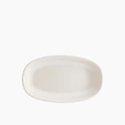 Bonna White Oval Plate product image