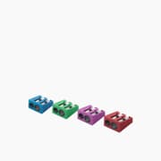 STAEDTLER BOX METAL SHARPENER DOUBLE-HOLE ASSORTED COLORS product image