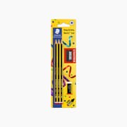 Staedtler CARD 3 PENCILS + ERASER AND SHARPENER 120 SBK3P1 product image