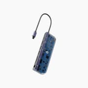 Powerology 7 in 1 USB-C Multi Hub Crystalline Series Hub product image