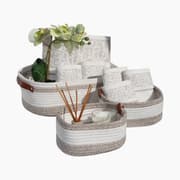Weva Serene Cotton Storage Basket Set product image