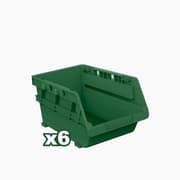 Jadever 6-Piece Screw Storage Boxes product image