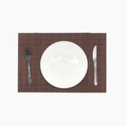H Living Martinez Bamboo 4 Pcs Table Mat 30x45 cm Brown product image