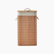 H Living Urbann Foldable Laundry Basket 35x35x60 cm Brown product image