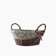 H Living Linear Wicker Bread Basket 35x25 cm Brown product image